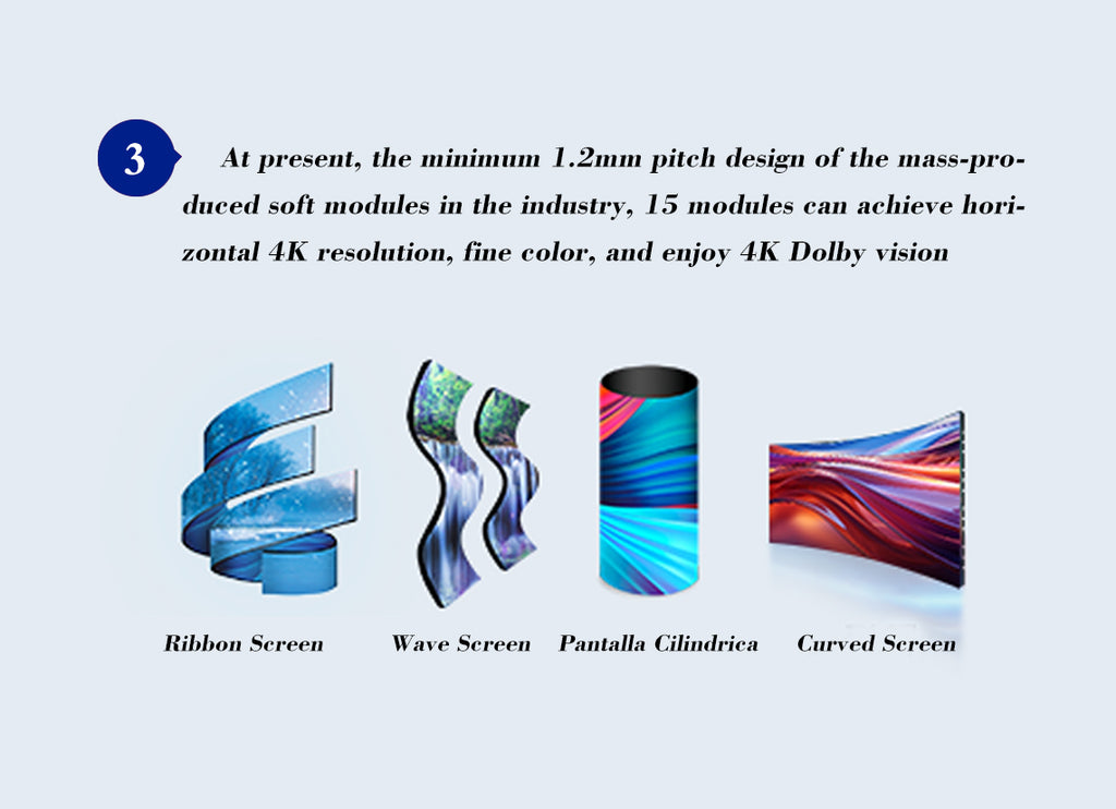 Indoor full color soft module series