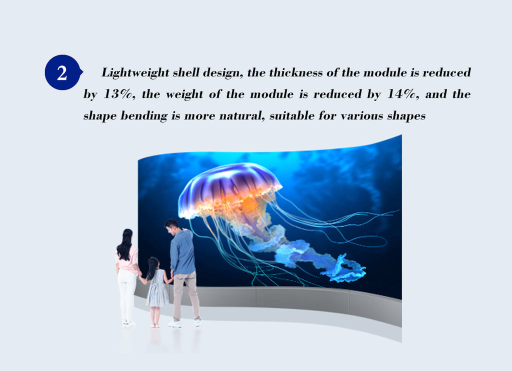 Indoor full color soft module series